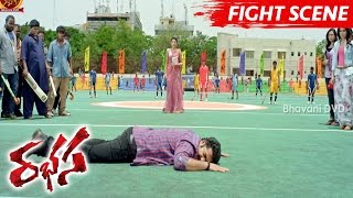 Jr NTR Comedy With Raghu Babu  Funny Fight Scene  Rabhasa Movie Scenes [upl. by Ignace]