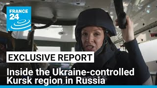 FRANCE 24 exclusive report Inside the Ukrainecontrolled Kursk region in Russia • FRANCE 24 [upl. by Salisbarry938]