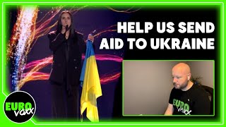 JAMALA  1944 REACTION  HELP US SEND AID TO UKRAINE [upl. by Emyle]