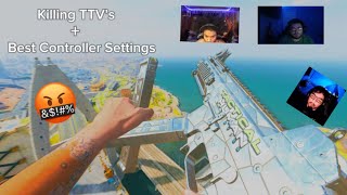 BEST CONTROLLER SETTINGS  KILLING TTV’s 🎮🔥 [upl. by Ebenezer775]