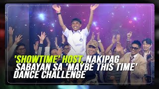 Showtime hosts nakipagsabayan sa Maybe This Time dance challenge [upl. by Sayles]