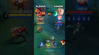 Aldous vs Aamon aljuicetv aldous mlbb [upl. by Bekelja342]