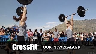 The CrossFit Tour Competition in Kiwi CountryFran Tiebreaker [upl. by Mirth]