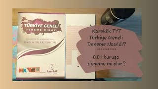 Karekök TYT Türkiye Geneli Deneme Nasıldı  Sadece 001 TL  TR Geneli Denemeler Bölüm 4 [upl. by Burnaby573]