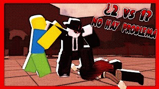 Destrozando a una tóxica y su simp en The Strongest Battlegrounds Roblox [upl. by Anauqahc]