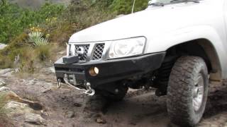 Nissan Patrol Y61 48 Offroad 4x4 side crossing 4x4 Colombia [upl. by Temme]