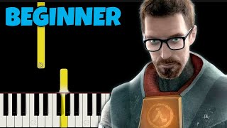 Triage At Dawn HalfLife 2  Easy Piano Tutorial for Beginners [upl. by Eahsed675]