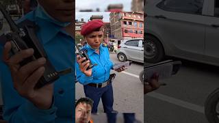 K vayo yasto traffic police saga automobile motovlog police rider vlog ytshorts [upl. by Ecirad]