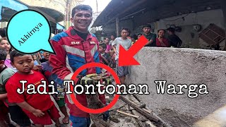 JADI TONTONAN WARGA ❓❓EVAKUASI BIYAWAK [upl. by Wyne813]