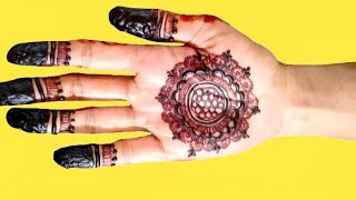 Simple Arbai Mehandi Design Mehandi New Design Rose Banch Simple Mehandi [upl. by Salakcin]