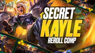 Rank 1 Secret Kayle Reroll Comp is Busted  TFT Patch 1324B [upl. by Lorianne]