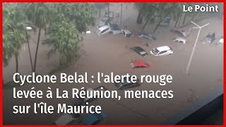 Cyclone Belal  lalerte rouge levée à La Réunion menaces sur lîle Maurice [upl. by Farhsa]