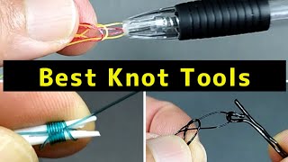 Best Fishing Knot Tools Best ranking of Fishing knot Tools 3 fishing hacks DIY Fishing [upl. by Rednaxela]