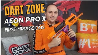 Dart Zone Aeon Pro X  A First Look [upl. by Sonnnie]