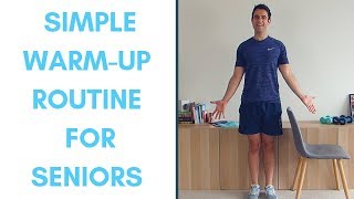 Standing WarmUp Routine For Seniors Do before undertaking exercise  More Life Health [upl. by Riem]