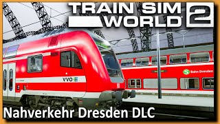 TSW2 🚂 BR7662 DRESDEN RIESA DLC  ZUG Simulator s1e11 [upl. by Marlo]