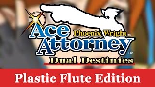 Plastic Flute Edition Athena Cykes  Courtroom Revolutionnaire  Ace Attorney Dual Destinies [upl. by Lehcir]