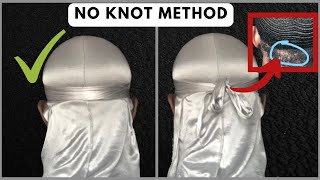 BEST way to wear a durag  no KNOT method [upl. by Dewar892]