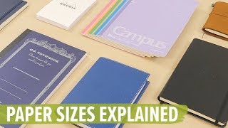 Paper Sizes Explained [upl. by Jaquelin574]