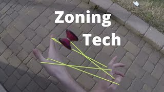 Zoning Tech Trick  Advanced Yoyo Trick Tutorial [upl. by Onder]