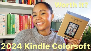 2024 KINDLE COLORSOFT UNBOXING 📦✨initial thoughts setup and more [upl. by Ytiak]