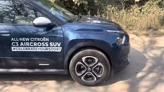 Shocking Upgrade Citroen C3 Aircross Suspension Test Drive [upl. by Ahseinar]