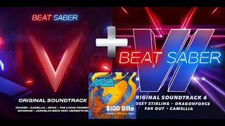 Beat saber OST 5 and 6 EX [upl. by Enirahtak]