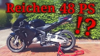 A2  Reichen 48 PS beim Motorrad  MotoVlog [upl. by Narol]