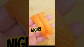 SALMON NIGIRI westcoastsushi sushi shorts [upl. by Onin139]