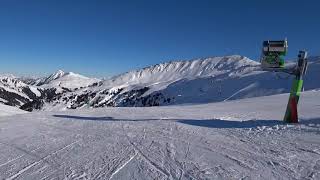 Verbindungspisten zum quotGanzer Expressquot am Wildkogel [upl. by Atsyrt]