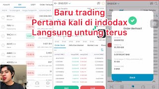 Cara trading harian di indodax dengan modal 10 ribu biar untung terus [upl. by Errehs]