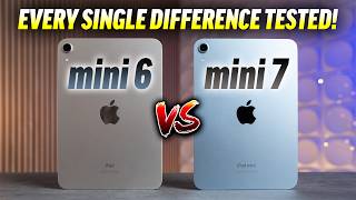 iPad mini 6 vs mini 7  FINALLY Worth Upgrading [upl. by Harlie363]