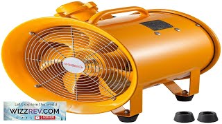 VEVOR Explosion Proof Fan 12 Inch300mm Utility Blower 550W 110V 60HZ Speed Review [upl. by Ahsinotna]