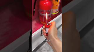 Fire extinguisher working art skill wood hand crafts  shorts [upl. by Boycie]