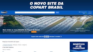 O Novo Site da Copart Brasil [upl. by Allin569]