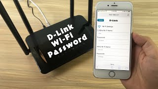 DLink  Change WiFi password in 2 minutes  AC1200  NETVN [upl. by Sutit]