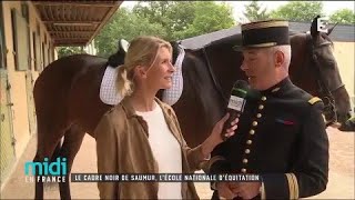 Le Cadre Noir de Saumur lécole nationale déquitation [upl. by Leahsim]