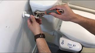 Installation de la douchette WC Japonaise Hyginet [upl. by Paymar756]