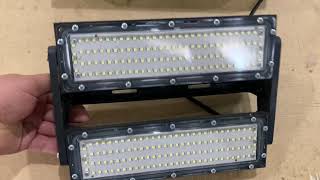 Refletor Preto 100w 6500k Led Osram A100ST65k 9000lm Bivolt Ip66 [upl. by Kurys]