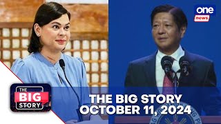 THE BIG STORY  PBBM on friendship with VP Sara I felt deceived [upl. by Swehttam]