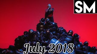 TOP 100 Most Viewed SM MVs July 2018 [upl. by Liuka]