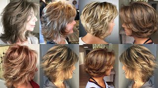 100MindBlowing Short Hairstyles for Fine Hair For Women Over 50 Short Flippy hairstyles [upl. by Stacia]