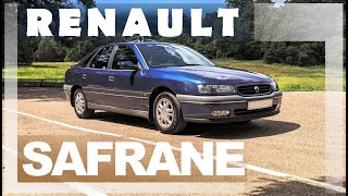 Renault Safrane 25 Executive road test review Is it just a more expensive Laguna [upl. by Ennove]