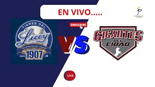 LICEY VS GIGANTES EN VIVO [upl. by Wallache]