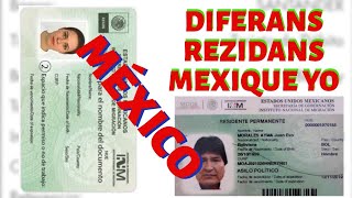 Diferans tip rezidans mexique yo Avantaj ak dezavantaj chak nan yo [upl. by Saeger]