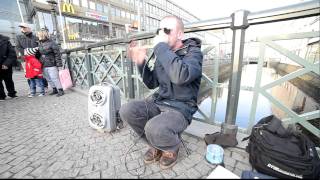 Dave Crowe Beatboxing In Gothenburg [upl. by Dagley269]