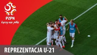 U21 Skrót meczu Polska  Węgry 11 [upl. by Kristie]