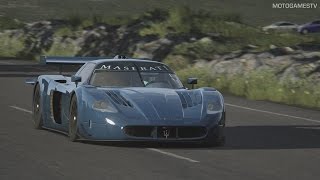 Assetto Corsa PC  Maserati MC12 GT1 at Highlands Long Replay [upl. by Anafetse253]