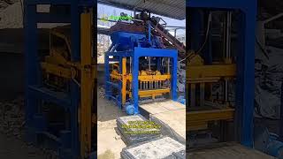 High Efficiency QT428 Hollow Block Making Machine for Precision Block Production brickmachine [upl. by Hylan]