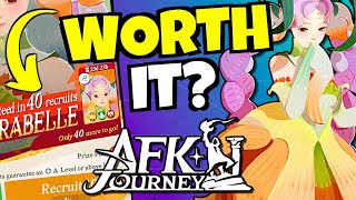 SHOULD YOU SUMMON FLORABELLE AFK Journey [upl. by Lerad671]